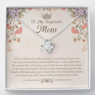 Boyfriend’S Mom - Love Knot Necklace - Seseable