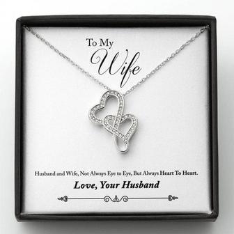 Love Knot Necklace, Husband & Wife, Birthday Gift For Wife From Husband, Wife’S Birthday, Wife's Jewelry, Wife's Anniversary, Sentimental - Seseable