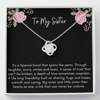 Special Bond - Love Knot Necklace - Seseable