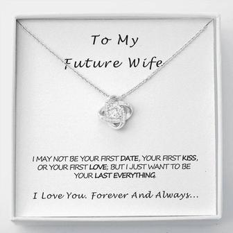 To My Future Wife Love Knot Necklace | Seseable UK