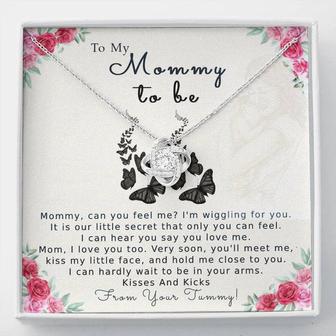 To My Mommy Love Knot Necklace | Seseable CA