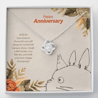 (Totoro Anniversary Edition) My Favorite Story Of Us - Love Knot Necklace - Seseable