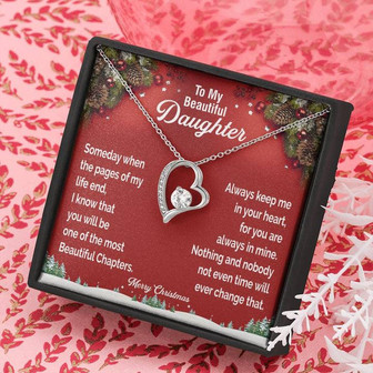 "A Gift For Daughter" Forever Love Necklace - Beautiful Chapters - Thegiftio UK