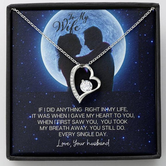 " A Gift To Wife" - Forever Love Necklace - If I Did - Thegiftio UK
