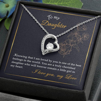 Alluring Forever Love Necklace For Your Daughter - Thegiftio UK