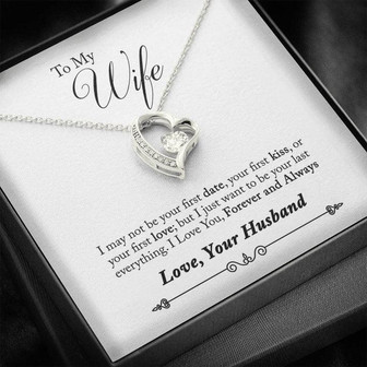 [] - To My Wife Forever Love Necklace - Thegiftio UK