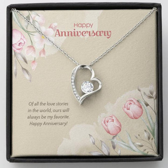 (Anniversary Edition) Our Story Is Always My Favorite - Forever Love Necklace - Thegiftio UK