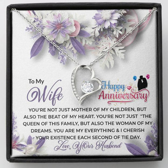 Anniversary For Wife - Forever Love Necklace - Thegiftio UK