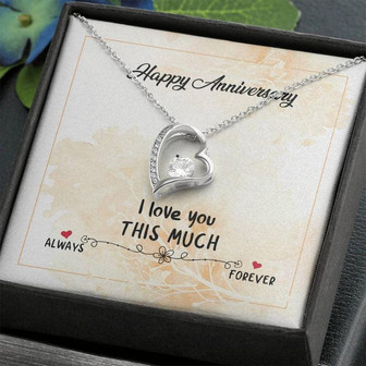 Anniversary Gifts For Wife - Forever Love Necklace - Thegiftio UK