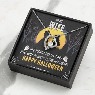 Halloween Gift For Wife, Gift For Her, Til Death Do Us Part, Couple, Anniversary Wedding Gift - Thegiftio
