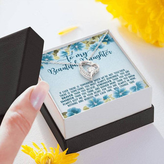 Beautifful Daughter Forever Love Necklace - Thegiftio UK
