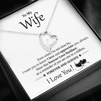 Beautiful Forever Love Necklace - Surprise Your Wife With This Gorgeous Gift Today! - Thegiftio UK