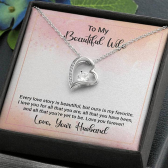 Beautiful Wife Forever Love Necklace - Thegiftio UK