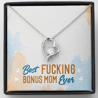 Best Bonus Mom Forever Love Necklace - Thegiftio UK