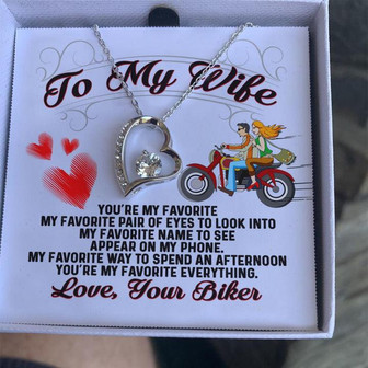 Biker's Wife- Forever Love Necklace - Thegiftio UK