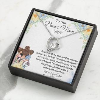 Gift To Our Bonus Mom, Mothers Day Gift For Our Stepmom, From Stepchildren To Our Stepmother, Christmas Gift For Adopted Mom - Thegiftio
