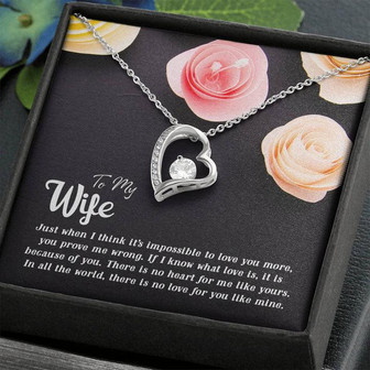 Collection Wife - Just When I Think - Forever Love Necklace - Thegiftio UK