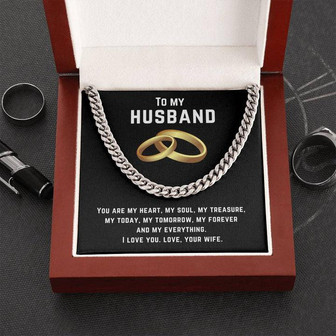 Cuban-Link-5mm-Chain-Husband - Thegiftio UK