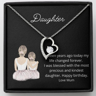 Daughter 16Th Birthday Forever Love Necklace - Thegiftio UK