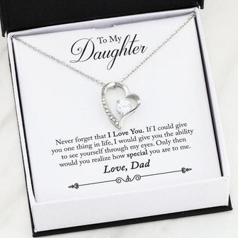 Daughter Forever Love Necklace - Thegiftio