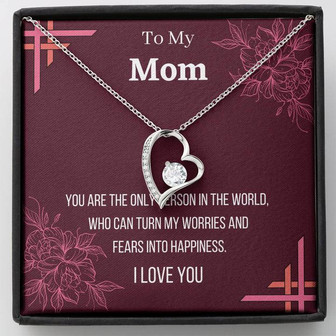 Dazzling Forever Love Necklace For Mom - Thegiftio UK