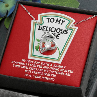 Delicious Wife Forever Love Necklace - Thegiftio UK