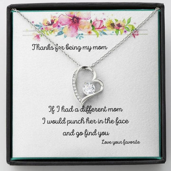 Different Mom Forever Love Necklace - Thegiftio UK