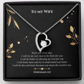Each And Every Day - Forever Love Necklace For Wife - Thegiftio UK