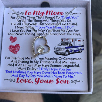 Ems Mom- Forever Love Necklace - Thegiftio UK