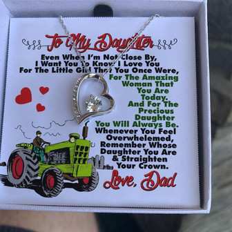 Farmer's Daughter- Forever Love Necklace - Thegiftio UK