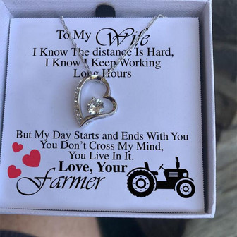 Farmer's Wife- Forever Love Necklace - Thegiftio UK