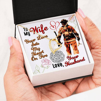 Firefighter's Wife - Forever Love Necklace - Thegiftio UK