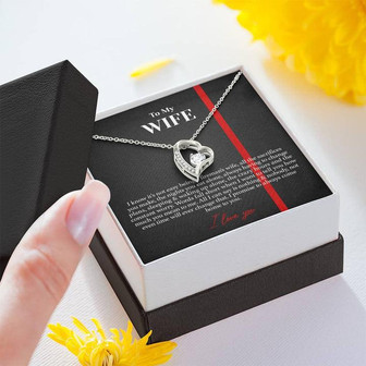Firefighter's Wife Always Come Home Forever Love Necklace - Thegiftio UK