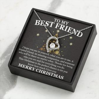 Gift For Best Friend, To my Friend, Christmas, Message To Show You Care, For Your Bestie This Xmas - Thegiftio UK