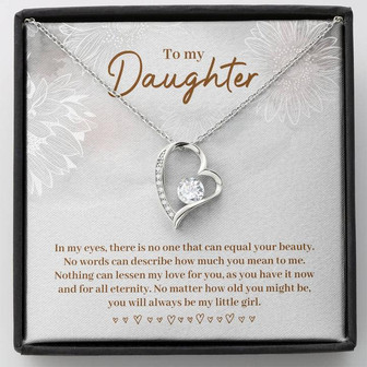 Forever Love Necklace - For Daughter - Thegiftio UK