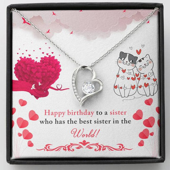 Forever Love Necklace - For Sister's Birthday - Thegiftio UK
