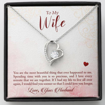 Forever Love Necklace - For Wife - Thegiftio UK