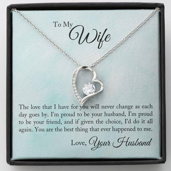 Forever Love Necklace - For Wife - Thegiftio UK