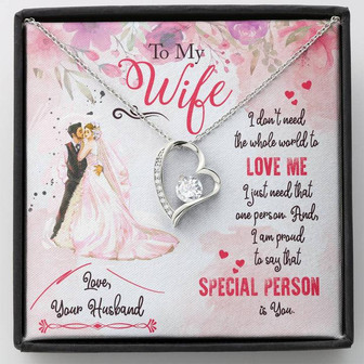 Forever Love Necklace - For Wife - Thegiftio UK