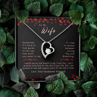 Forever Love Necklace - From Handsome Husband - Thegiftio UK
