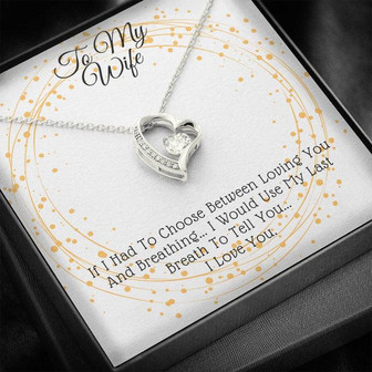 Forever Love Necklace - Gift For Wife - Thegiftio UK
