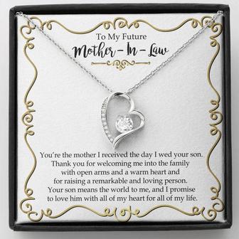 Forever Love Necklace - Mother Of The Groom - Flhn0009 - Thegiftio