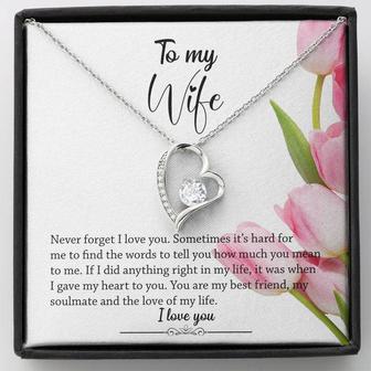 Forever Love Necklace - Pink Tulips - Thegiftio UK