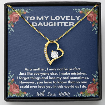 Forever Love Necklace - To Daughter - Thegiftio UK