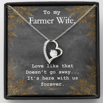 Forever Love Necklace Farmer Wife - Thegiftio UK