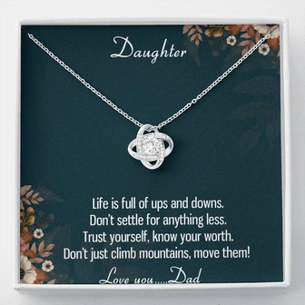 Forever Love Necklace For Daughter - Thegiftio UK