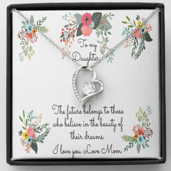 Forever Love Necklace For Daughter - Thegiftio UK