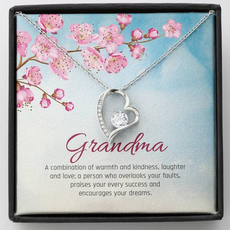 Forever Love Necklace For Grandma - Thegiftio UK