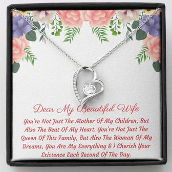 Forever Love Necklace For Wife - You're Not Just The Mother - Thegiftio UK