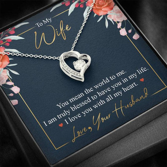 Forever Love Necklace For Wife - Thegiftio UK